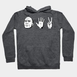 Dwayne the Rock, Paper, Scissors Hoodie